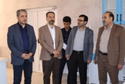 بازدید معاون آموزشی دانشگاه علوم پزشکی شیراز از ساختمان تازه تاسیس دانشکده تغذیه و علوم غذایی در پردیس شهید دوران صدرا